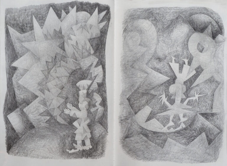 Sketchbook 3, 2020, Berlin, Page 23