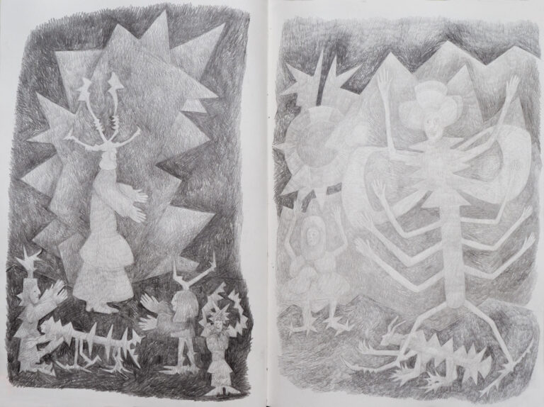 Sketchbook 3, 2020, Berlin, Page 25