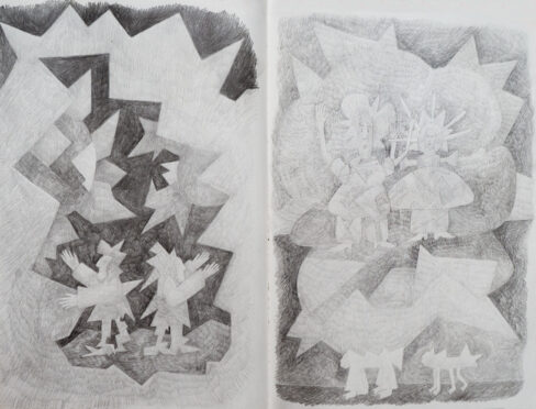Sketchbook 3, 2020, Berlin, Page 28