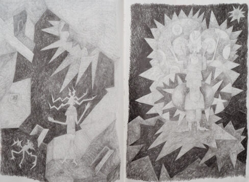 Sketchbook 3, 2020, Berlin, Page 30