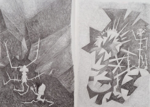 Sketchbook 3, 2020, Berlin, Page 31