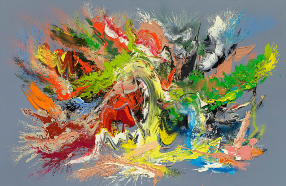 Vortex, 2024, 130 x 200 cm, Oil/Canvas, Private Collection