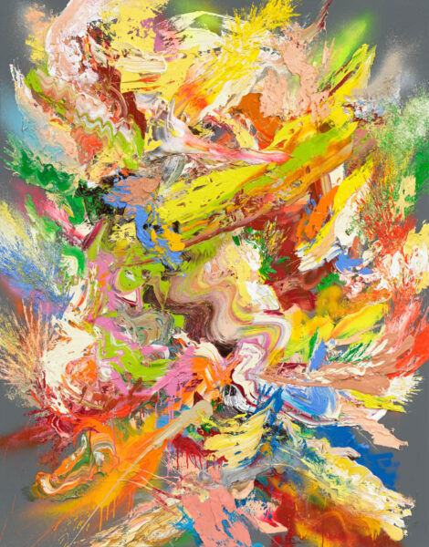 Sun Blast, 2024, 180 x 140 cm, Oil/Canvas, Courtesy of the Artist