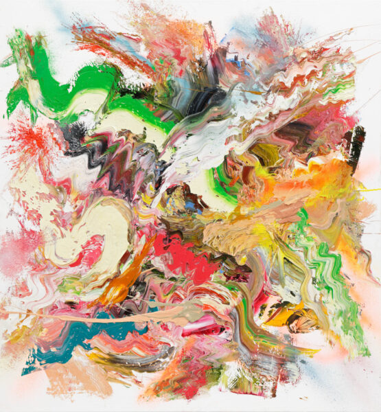 Out of the Void, 2024, 130 x 120 cm, Oil/Canvas, Courtesy of the Artist