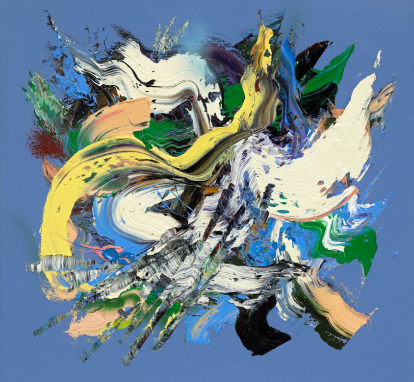 Beyond the Horizon, 2024, 120 x 130 cm, Oil/Canvas, Private Collection