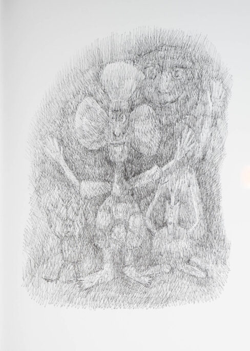 Sketchbook Covid-Days 1, 2021, Berlin, Sebastian Heiner