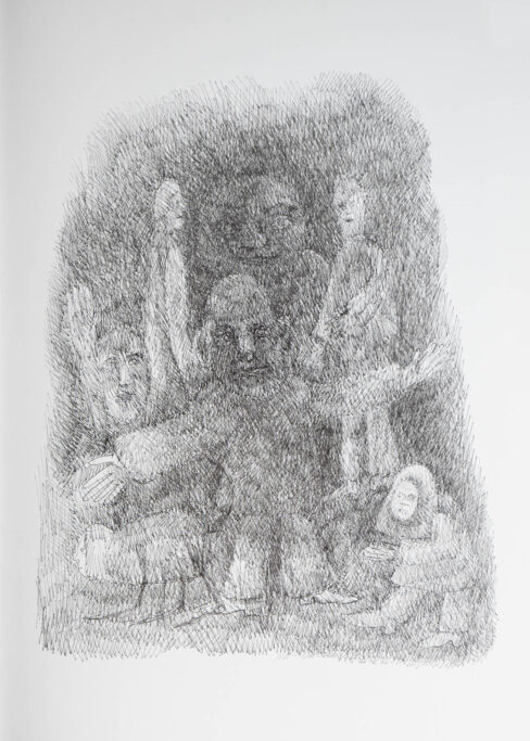 Sketchbook Covid-Days 1, 2021, Berlin, Sebastian Heiner