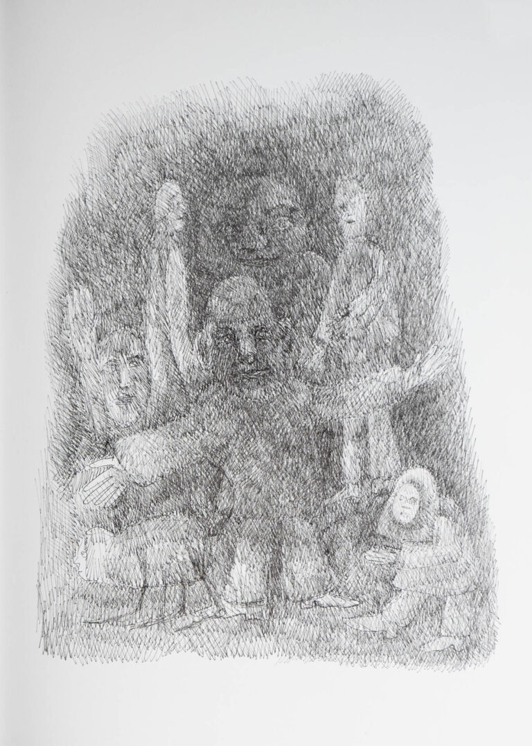 Sketchbook Covid-Days 1, 2021, Berlin, Sebastian Heiner