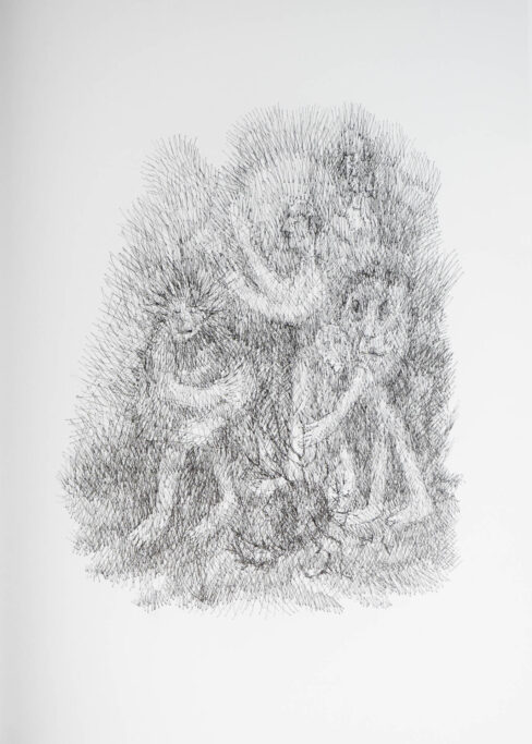 Sketchbook Covid-Days 1, 2021, Berlin, Sebastian Heiner