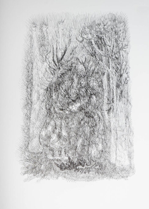 Sketchbook Covid-Days 1, 2021, Berlin, Sebastian Heiner