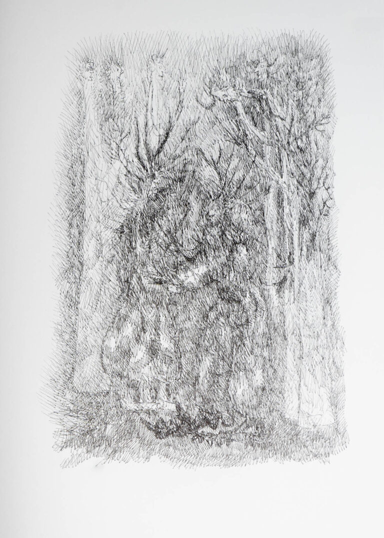 Sketchbook Covid-Days 1, 2021, Berlin, Sebastian Heiner