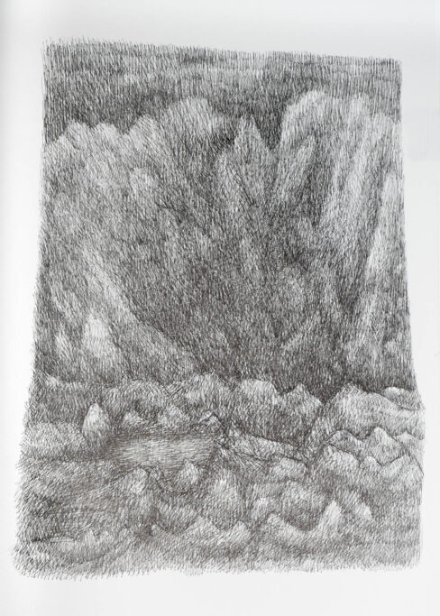 Sketchbook Covid-Days 1, 2021, Berlin, Sebastian Heiner