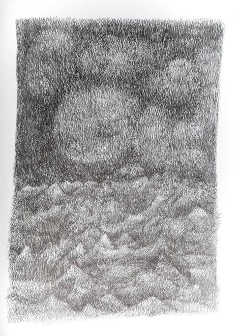Sketchbook Covid-Days 1, 2021, Berlin, Sebastian Heiner