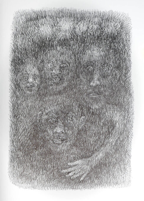Sketchbook Covid-Days 1, 2021, Berlin, Sebastian Heiner