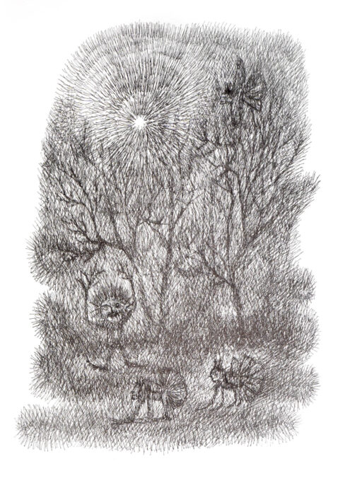 Sketchbook Covid-Days 2, 2021, Berlin, Sebastian Heiner