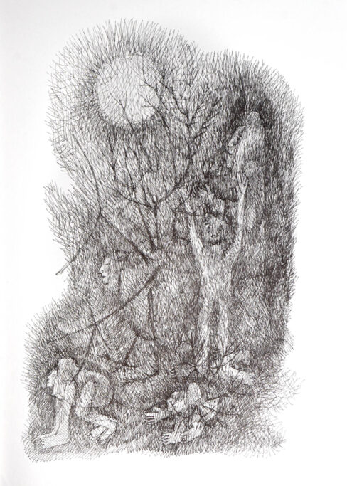 Sketchbook Covid-Days 2, 2021, Berlin, Sebastian Heiner