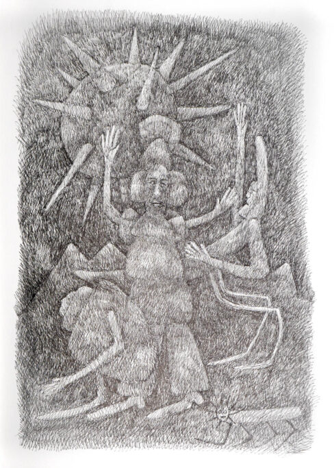 Sketchbook Covid-Days 2, 2021, Berlin, Sebastian Heiner