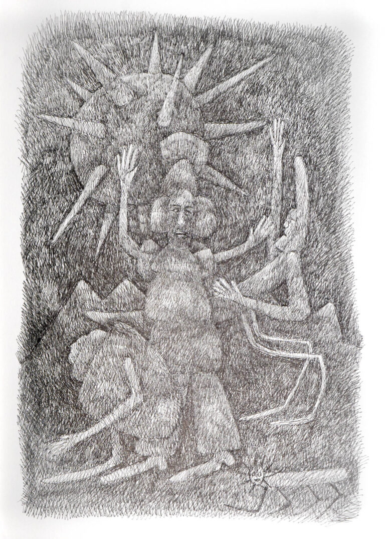 Sketchbook Covid-Days 2, 2021, Berlin, Sebastian Heiner