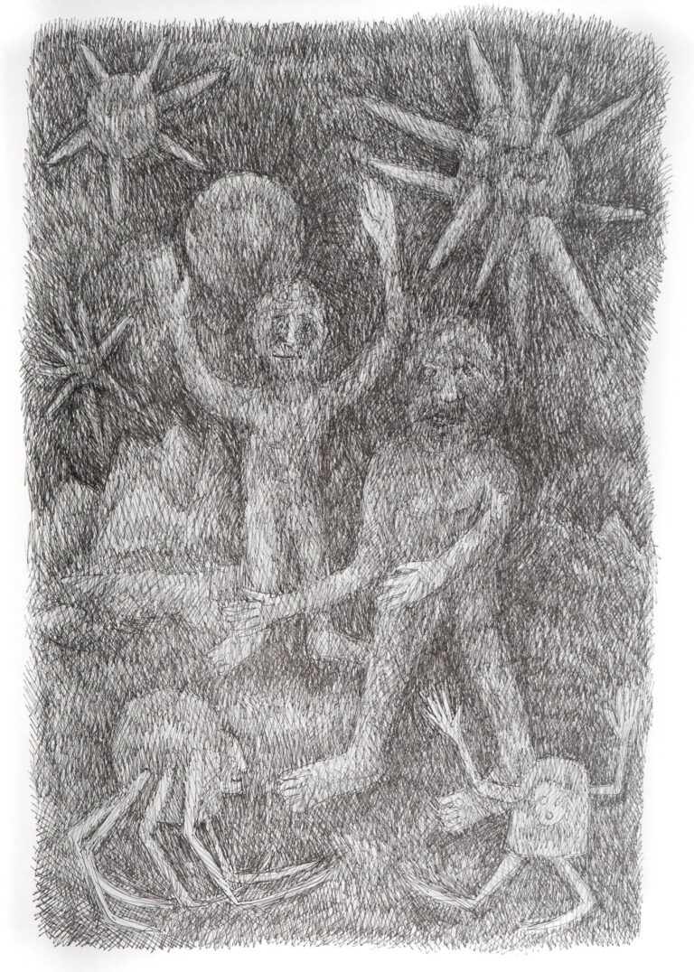 Sketchbook Covid-Days 2, 2021, Berlin, Sebastian Heiner