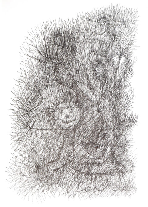 Sketchbook Covid-Days 2, 2021, Berlin, Sebastian Heiner
