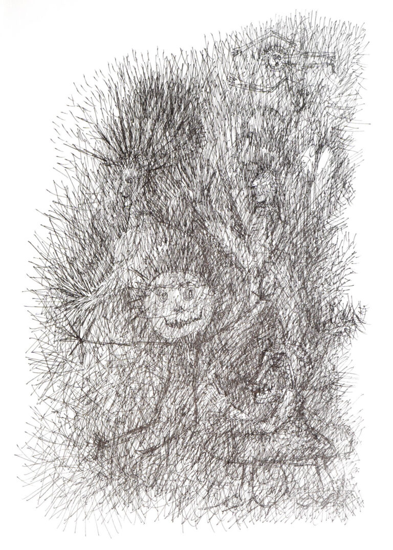 Sketchbook Covid-Days 2, 2021, Berlin, Sebastian Heiner