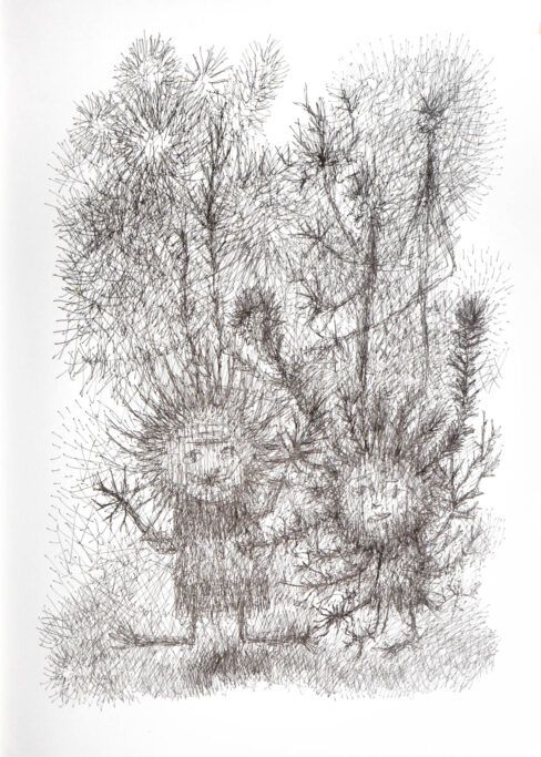 Sketchbook Covid-Days 2, 2021, Berlin, Sebastian Heiner
