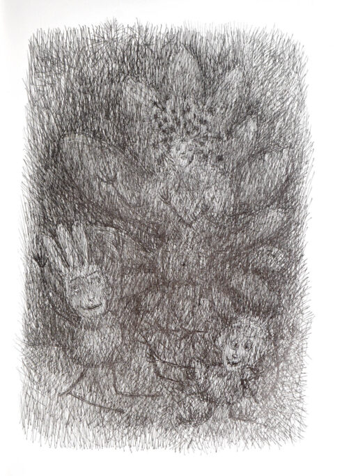 Sketchbook Covid-Days 2, 2021, Berlin, Sebastian Heiner