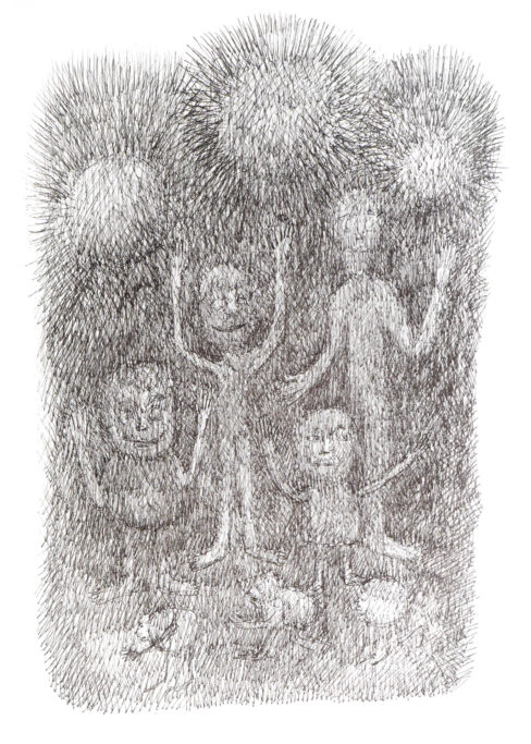 Sketchbook Covid-Days 2, 2021, Berlin, Sebastian Heiner