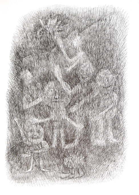 Sketchbook Covid-Days 2, 2021, Berlin, Sebastian Heiner