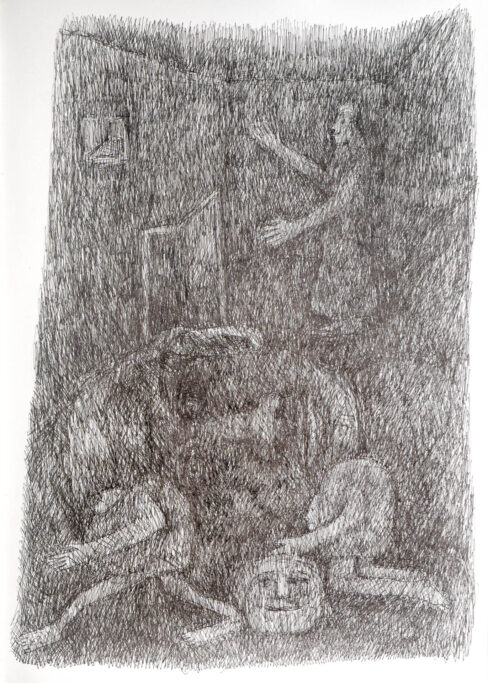 Sketchbook Covid-Days 2, 2021, Berlin, Sebastian Heiner