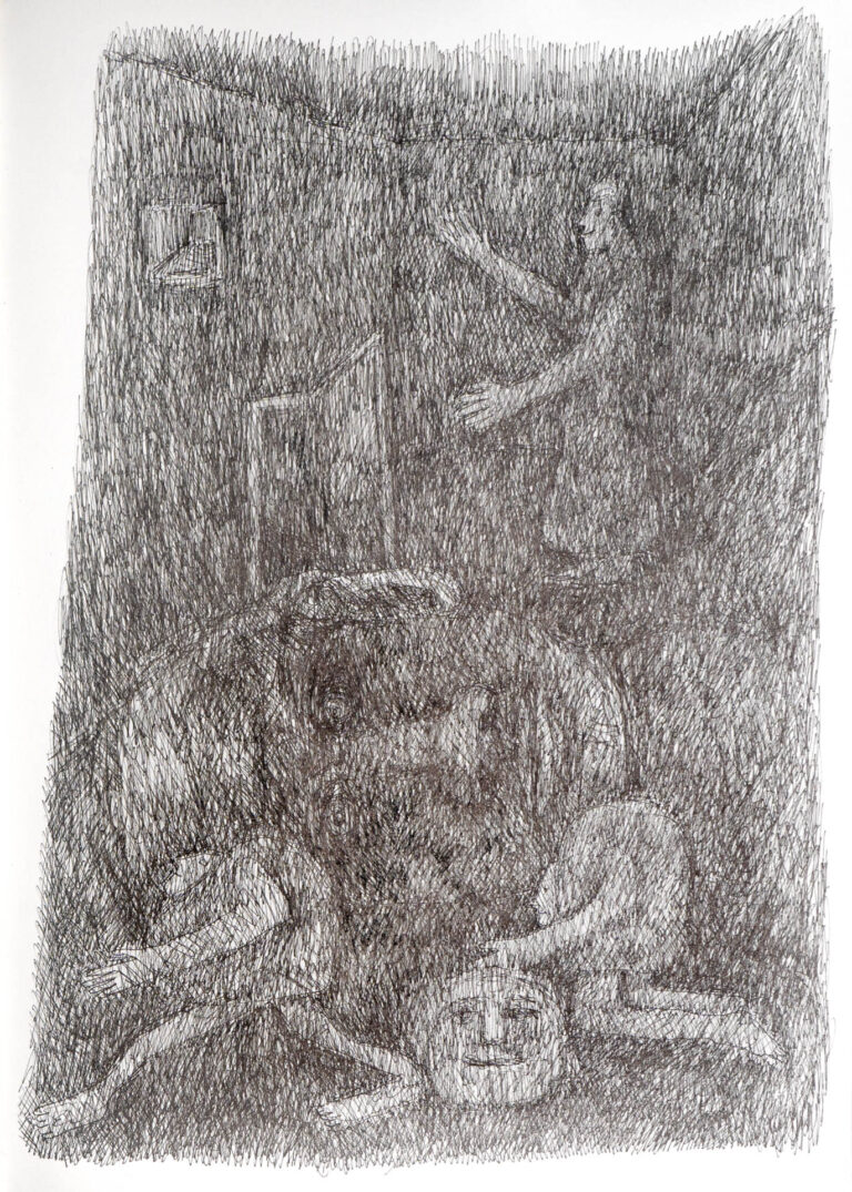 Sketchbook Covid-Days 2, 2021, Berlin, Sebastian Heiner