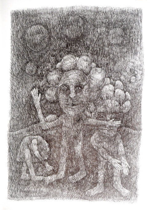 Sketchbook Covid-Days 2, 2021, Berlin, Sebastian Heiner