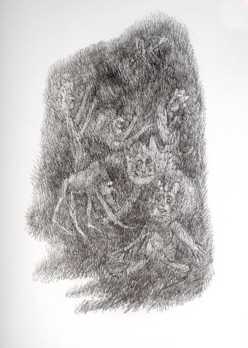 Sketchbook Covid-Days 2, 2021, Berlin, Sebastian Heiner