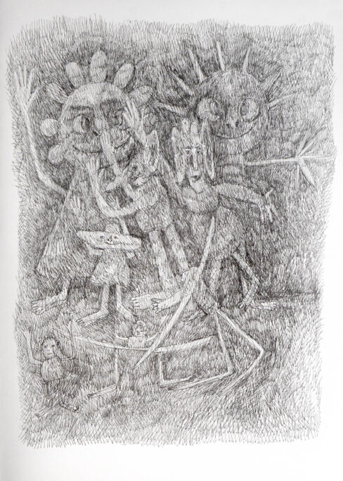 Sketchbook Covid-Days 2, 2021, Berlin, Sebastian Heiner