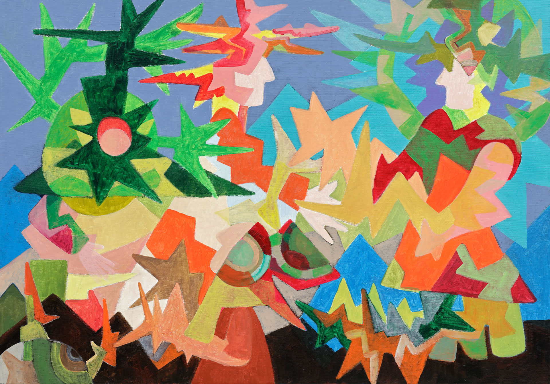 Figurative Paintings 2021/2022 Berlin Sebastian Heiner