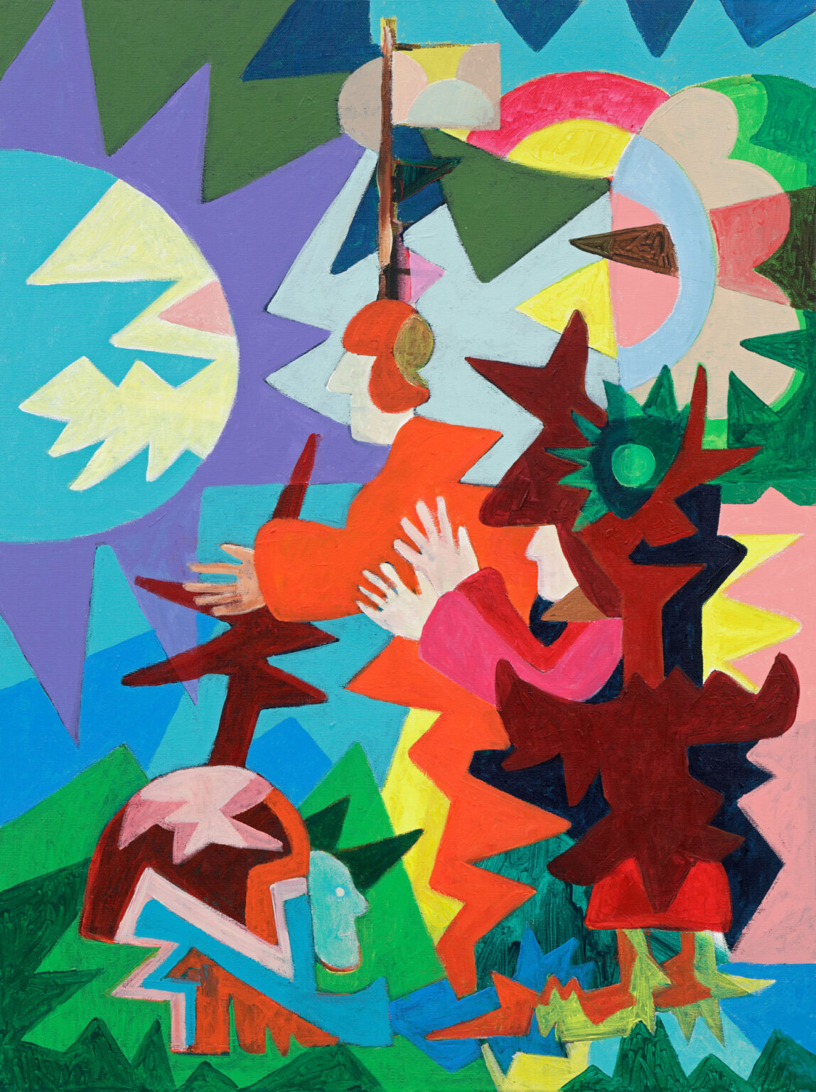 Figurative Paintings 2021/2022 Berlin Sebastian Heiner