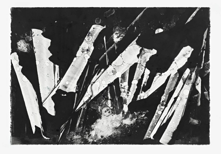 Untitled, 90 x 63 cm, Monotype/Rives handmade paper, 2019, Courtesy of the artist