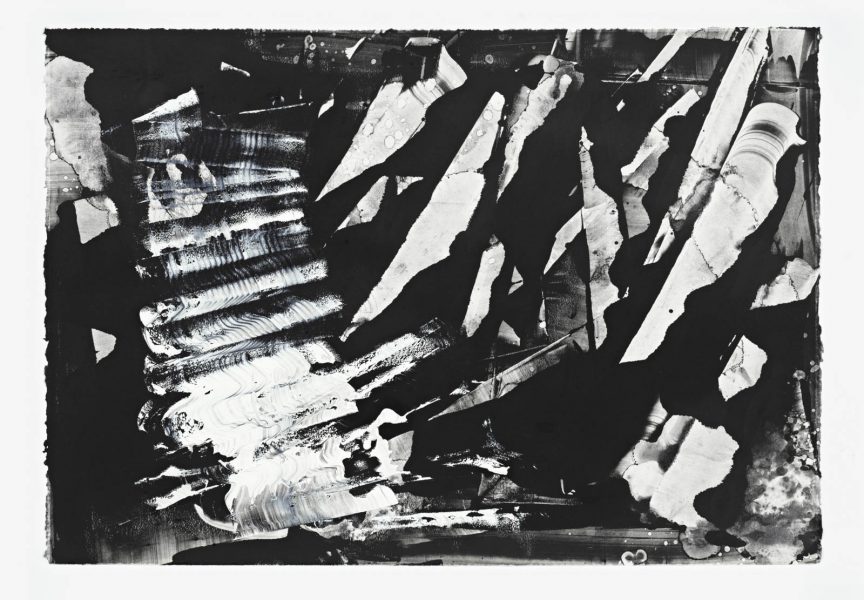 Untitled, 90 x 63 cm, Monotype/Rives handmade paper, 2019, Courtesy of the artist