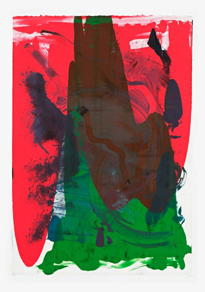 Untitled, 90 x 63 cm, Monotype/Rives handmade paper, 2019, Courtesy of the artist