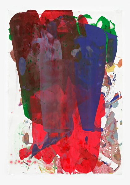 Untitled, 90 x 63 cm, Monotype/Rives handmade paper, 2019, Courtesy of the artist