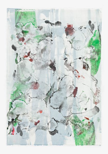Untitled, 90 x 63 cm, Monotype/Rives handmade paper, 2019, Courtesy of the artist
