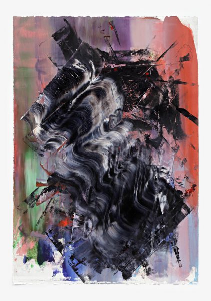 Untitled, 90 x 63 cm, Monotype/Rives handmade paper, 2019, Courtesy of the artist