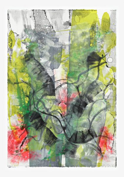 Untitled, 90 x 63 cm, Monotype/Rives handmade paper, 2019, Courtesy of the artist