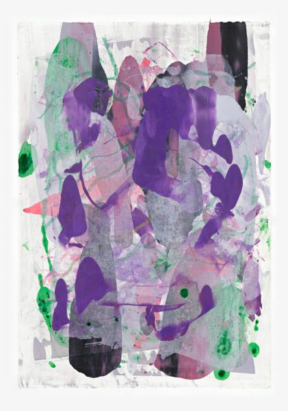 Untitled, 90 x 63 cm, Monotype/Rives handmade paper, 2019, Courtesy of the artist