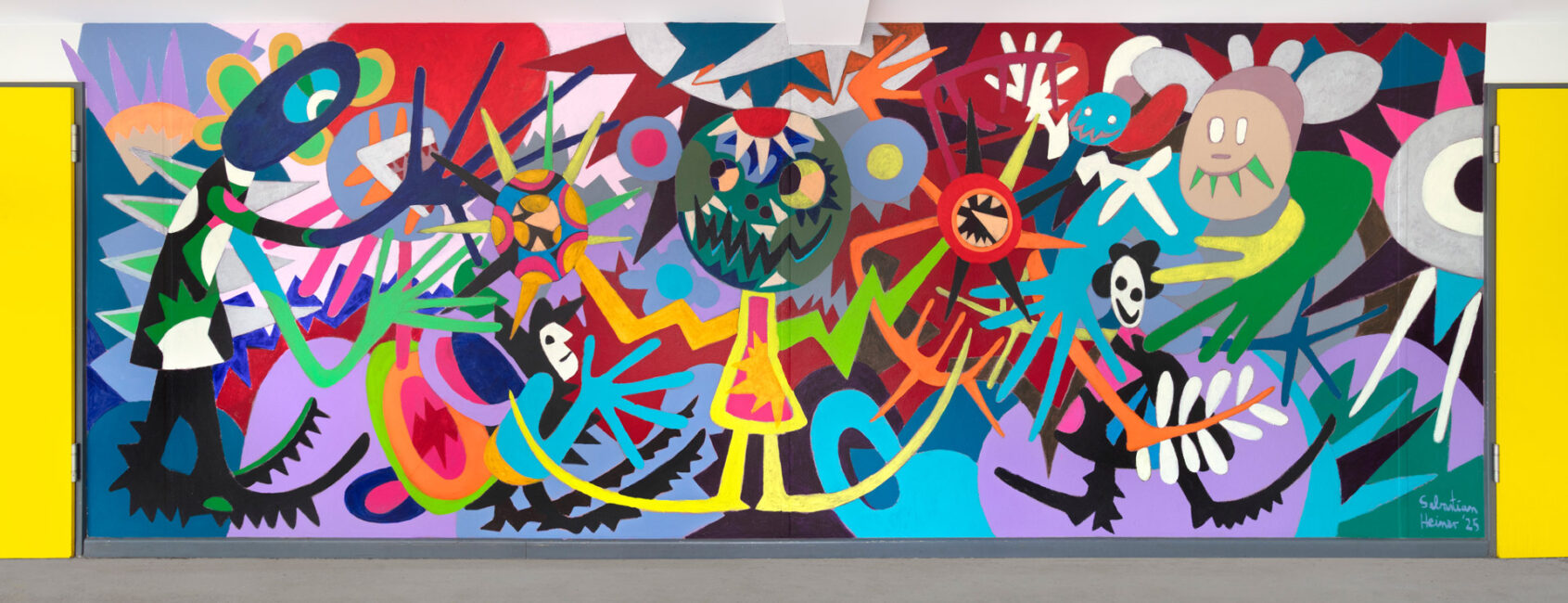 Mural - Berlin - Christian-Morgenstern-Grundschule - Sebastian Heiner