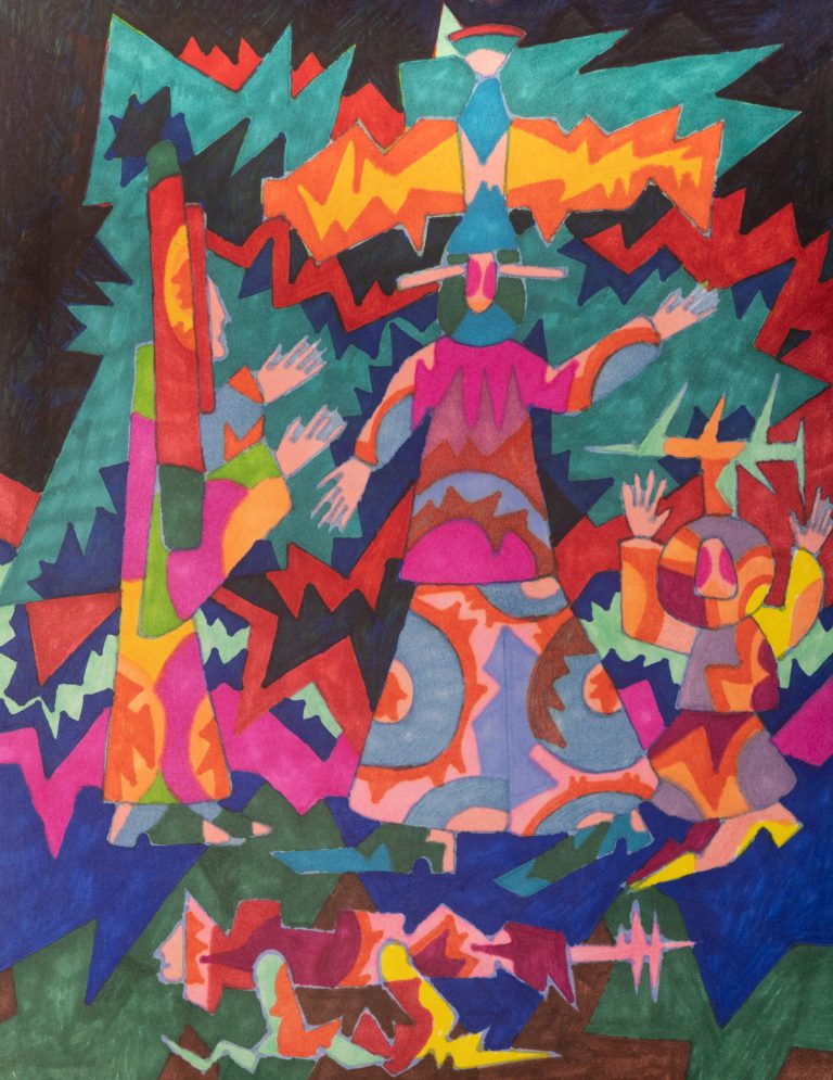 Sketchbook, 2020, Berlin, Page 4