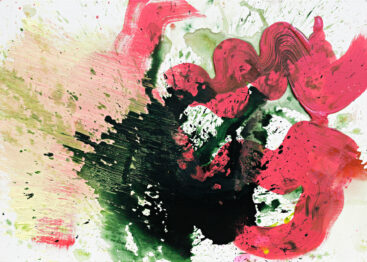 Dissolving the Labyrinth 35 - 65 x 90 cm - Acrylic/Canvas - Traveling to the End - Seoul 2019