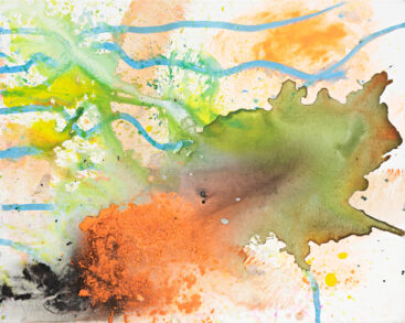 Dissolving the Labyrinth 39 - 73 x 90 cm - Acrylic/Canvas - Traveling to the End - Seoul 2019