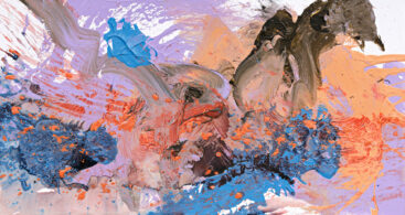 Dissolving the Labyrinth 15 - 40 x 75 cm - Acrylic/Canvas - Traveling to the End - Seoul 2019