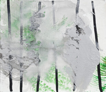 Dissolving the Labyrinth 1 - 46 x 53 cm - Acrylic/Canvas - Traveling to the End - Seoul 2019